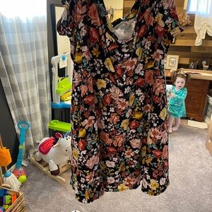 Torrid size 3 floral dress